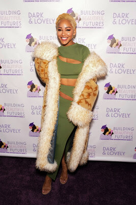 Meagan Good Attends Dark & Lovely's 'Making Bold Moves' Event Held in Support of it's Philanthropic Initiative, Building Beautiful Futures