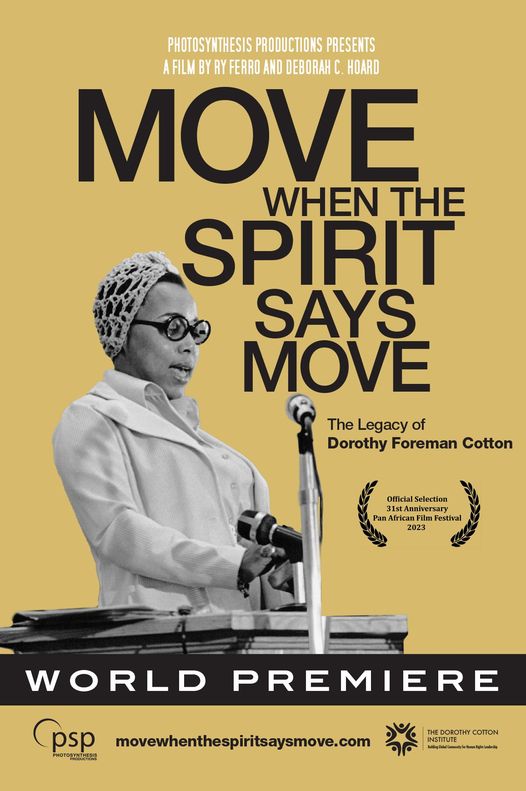 MOVE WHEN THE SPIRIT SAYS MOVE