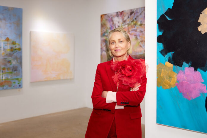 East Coast Premiere of Hollywood Icon's Paintings Continues to Captivate Audiences, Showcasing Sharon Stone's Creative Journey Beyond the Silver Screen
