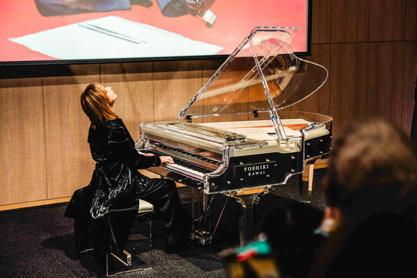 YOSHIKI Crystal Piano Auction Raises 40 Million Yen for Japan Earthquake Relief - A Musical Maestro's Philanthropic Symphony