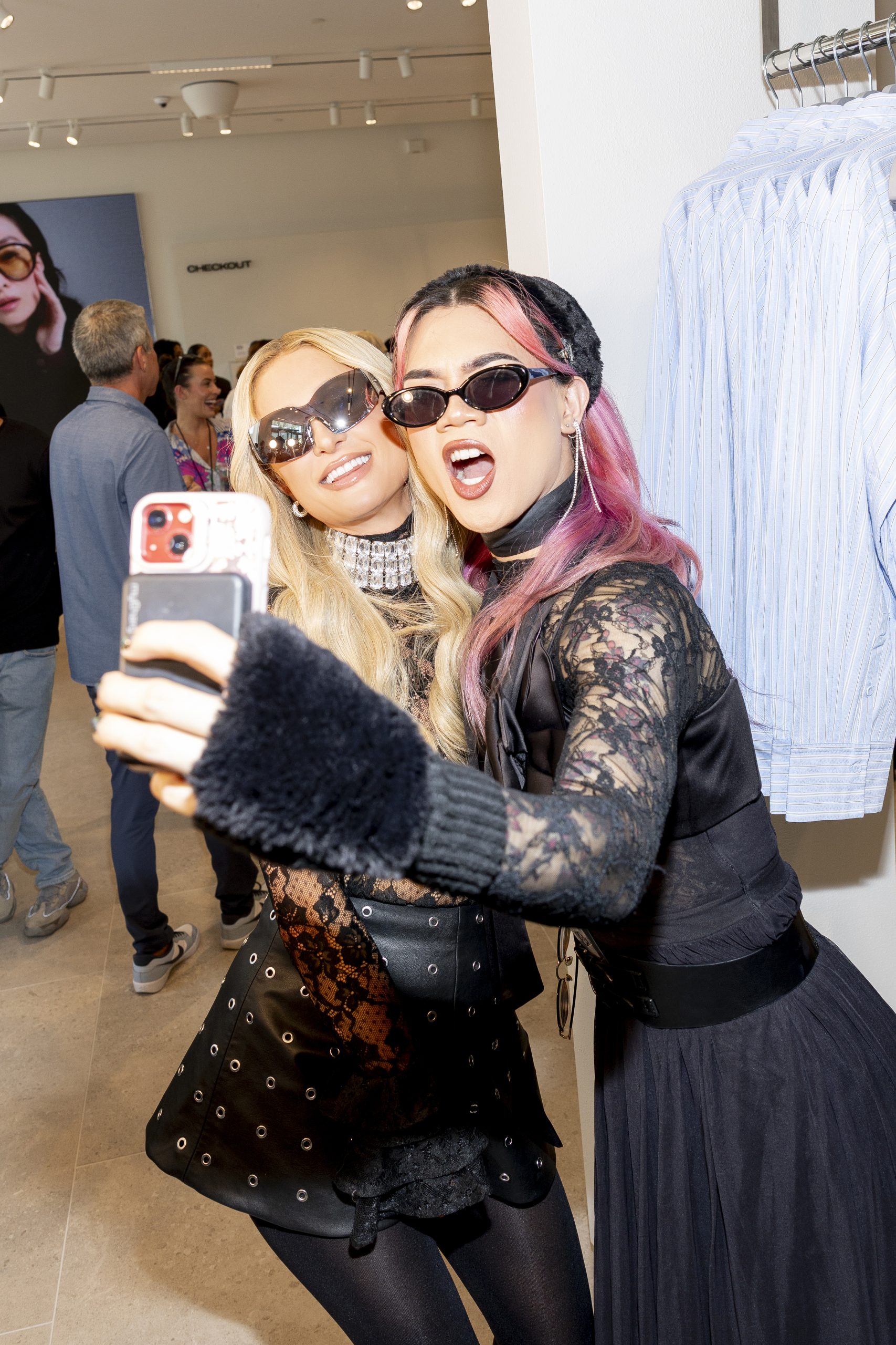 Paris Hilton H&M event