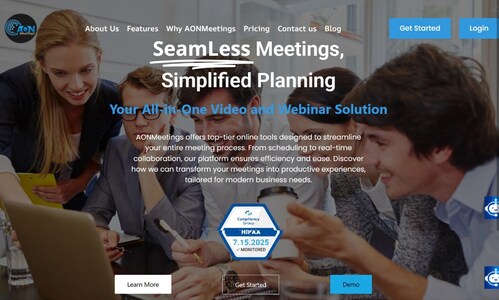 AONMeetings introduces a $3.99/month professional video conferencing plan with unlimited webinars, HD streaming, and HIPAA-compliant security—disrupting industry pricing norms.
