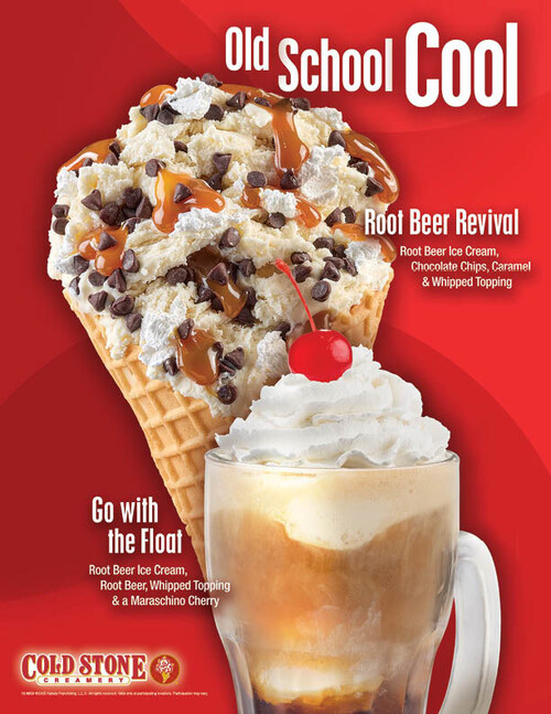 Root Beer Bliss: Cold Stone Creamery® Brings Back a Soda Fountain Classic with a Creamy Twist