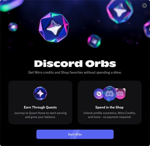 Discord Launches Orbs Globally: New Virtual Rewards Transform Brand Interactions into More Player Benefits