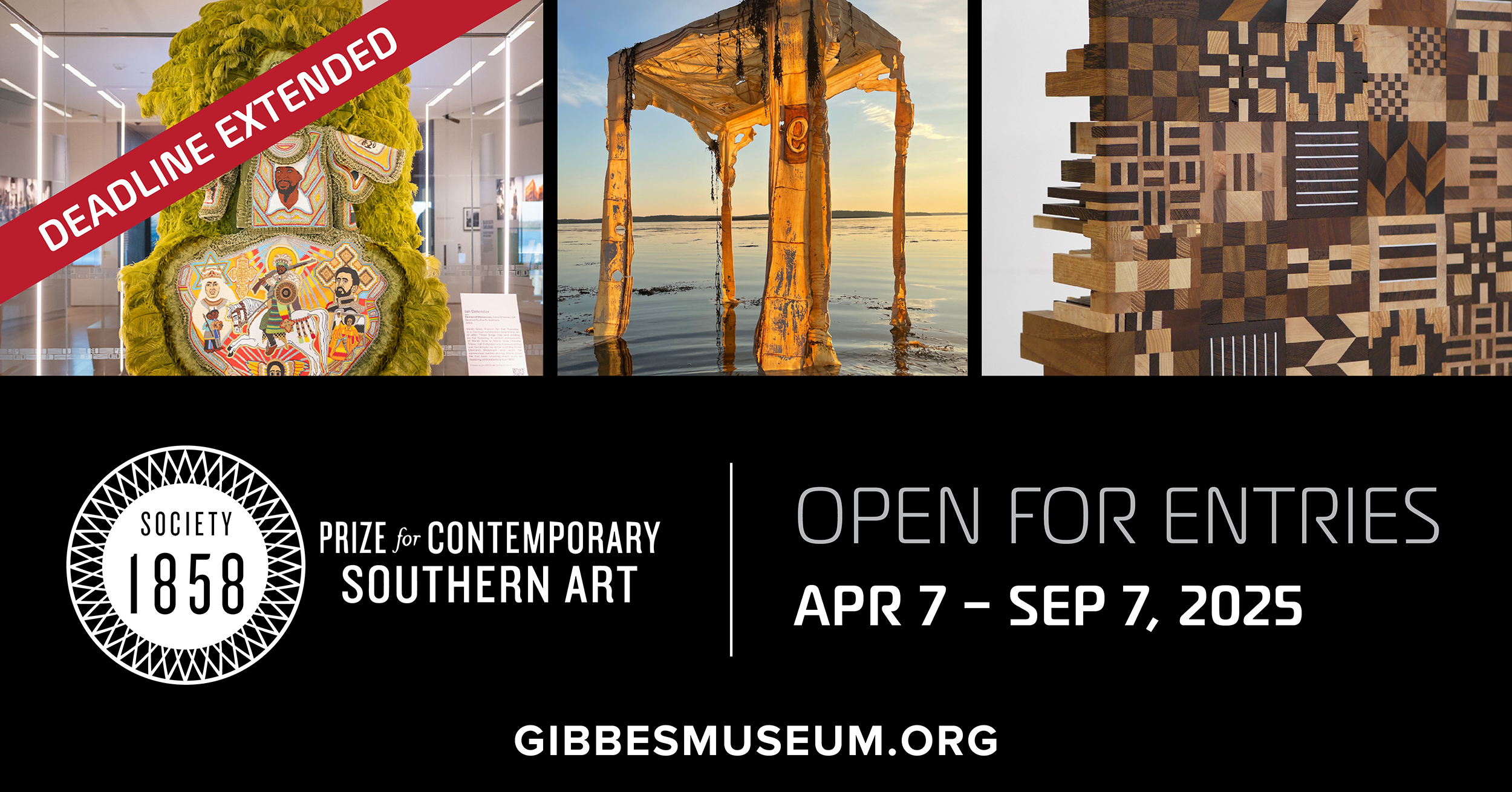 Gibbes Museum Extends 1858 Prize Deadline – $10K & Year-Long Exhibition