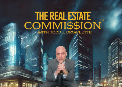 Todd J. Drowlette hosts A+E’s new commercial real estate reality series The Real Estate Commission, premiering October 12, 2025.