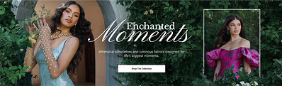 Azazie Atelier Enchanted Moments Fall Winter 2026 couture-inspired special occasion eveningwear collection.